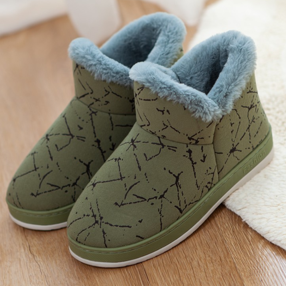 Ladies Glossy Snow Boots
