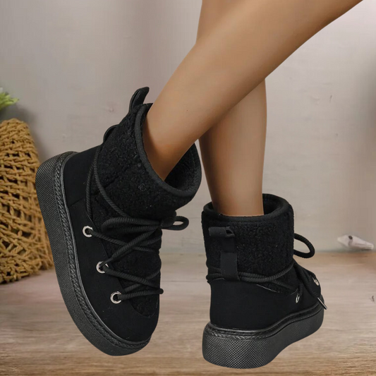 Women's Waterproof Thermal Snow Boots - OutfitLondon