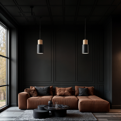 Farmhouse Style Wooden Pendant Lights