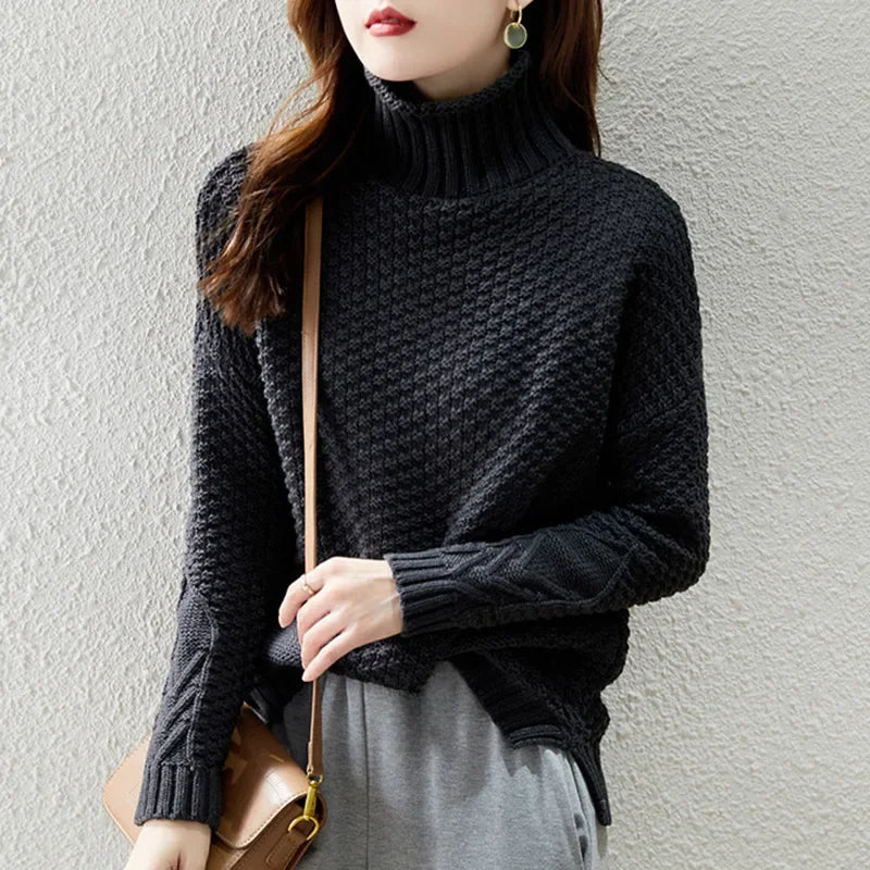 Timeless Ladies Crew Neck Pullover Sweater