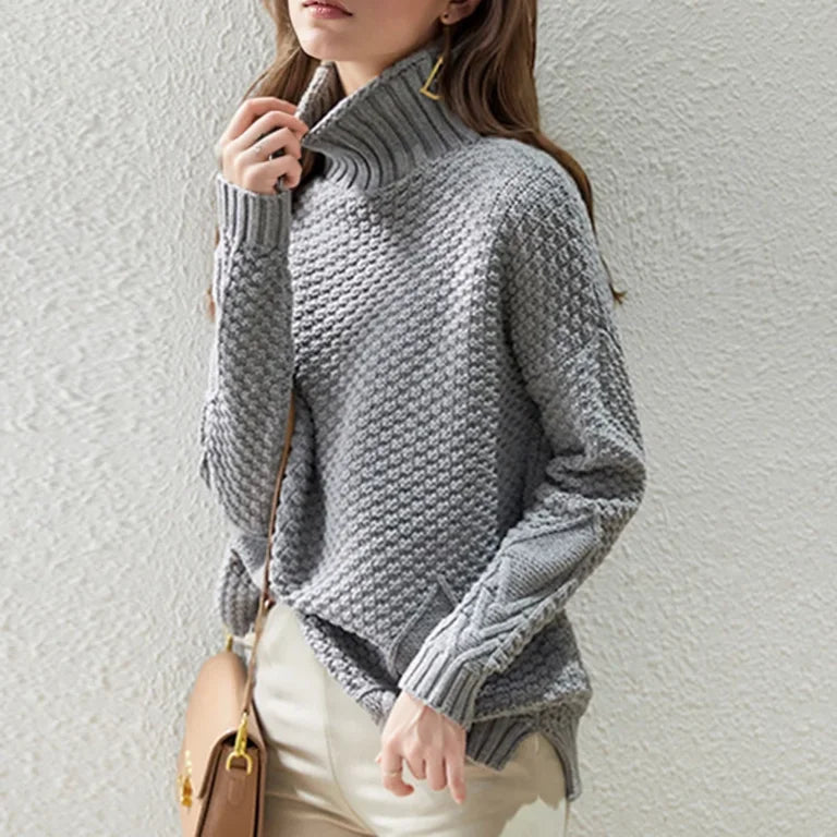 Timeless Ladies Crew Neck Pullover Sweater