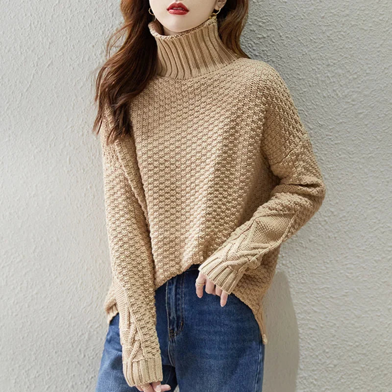Timeless Ladies Crew Neck Pullover Sweater