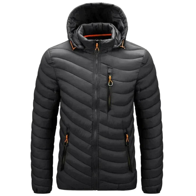 Warm Waterproof Men's Down Parka Coat