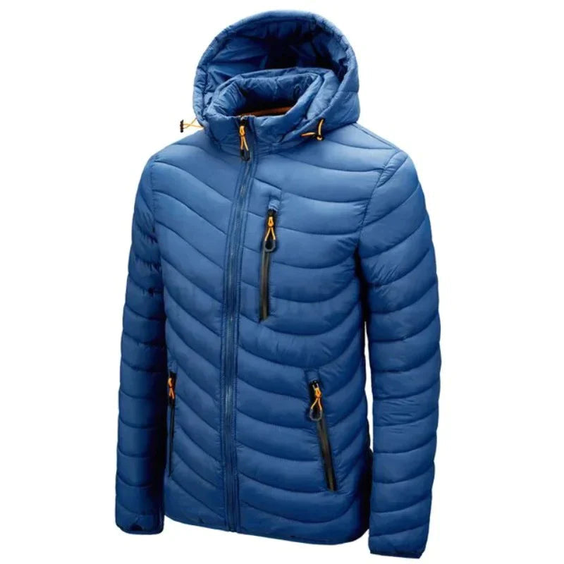 Warm Waterproof Men's Down Parka Coat