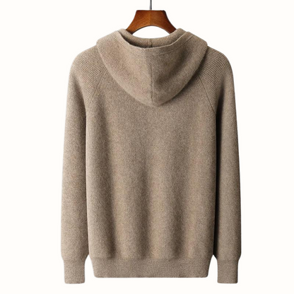 Premium Men's Cashmere Hooded Vest