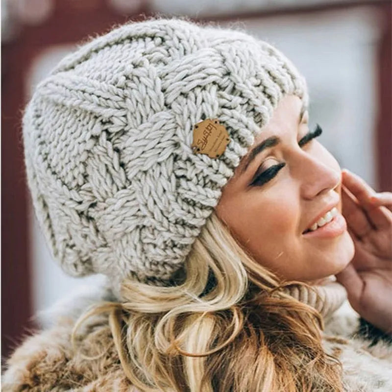 Warm and Stylish Knit Beanie for Men Women