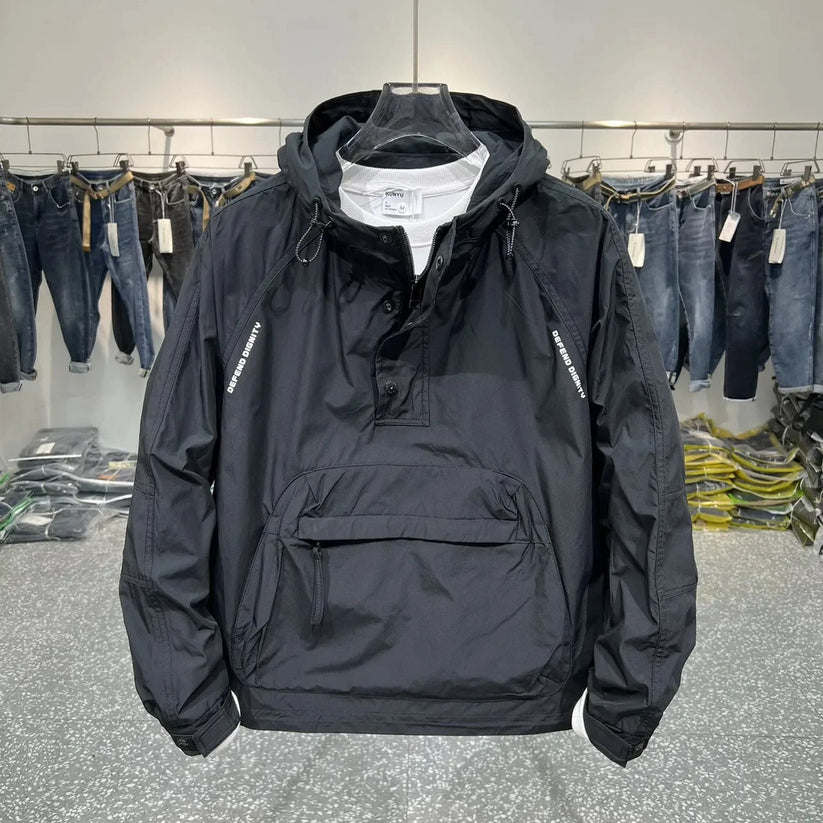 Warm Men's Hoodie Coat