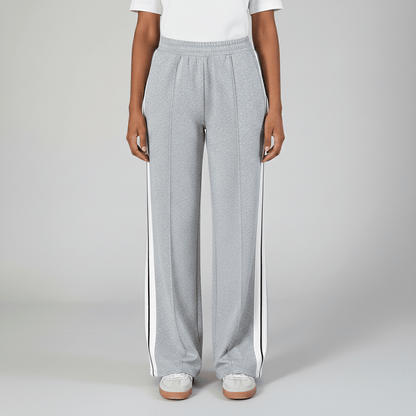 Chic 2 Piece Suit Blazer and Striped Trousers