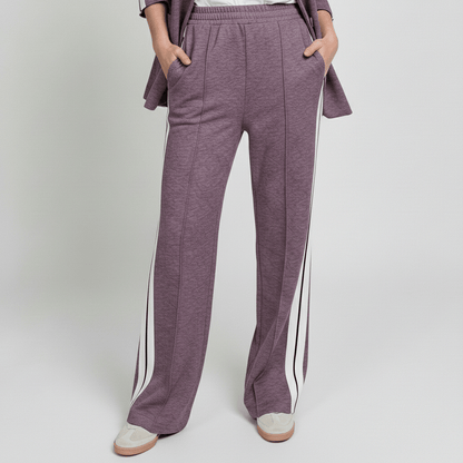 Chic 2 Piece Suit Blazer and Striped Trousers