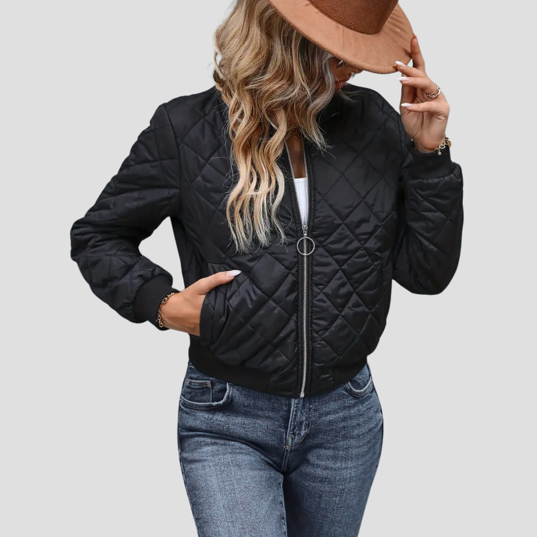 Ladies Padded Flight Jacket