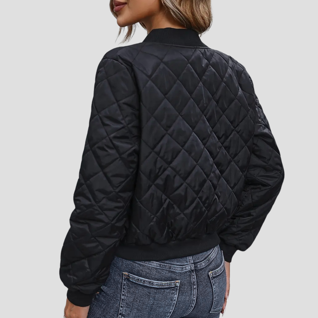 Ladies Padded Flight Jacket