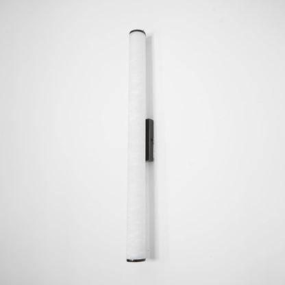 Classic White Glass LED Wall Light Fixture