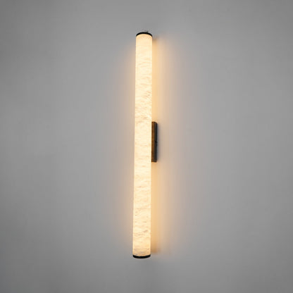 Classic White Glass LED Wall Light Fixture