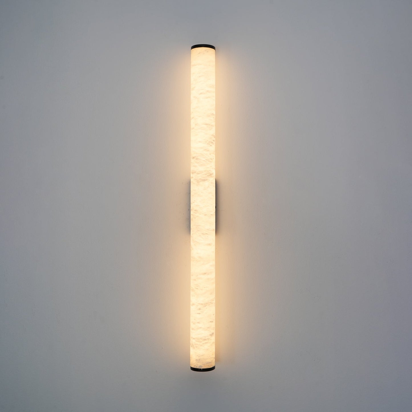 Classic White Glass LED Wall Light Fixture