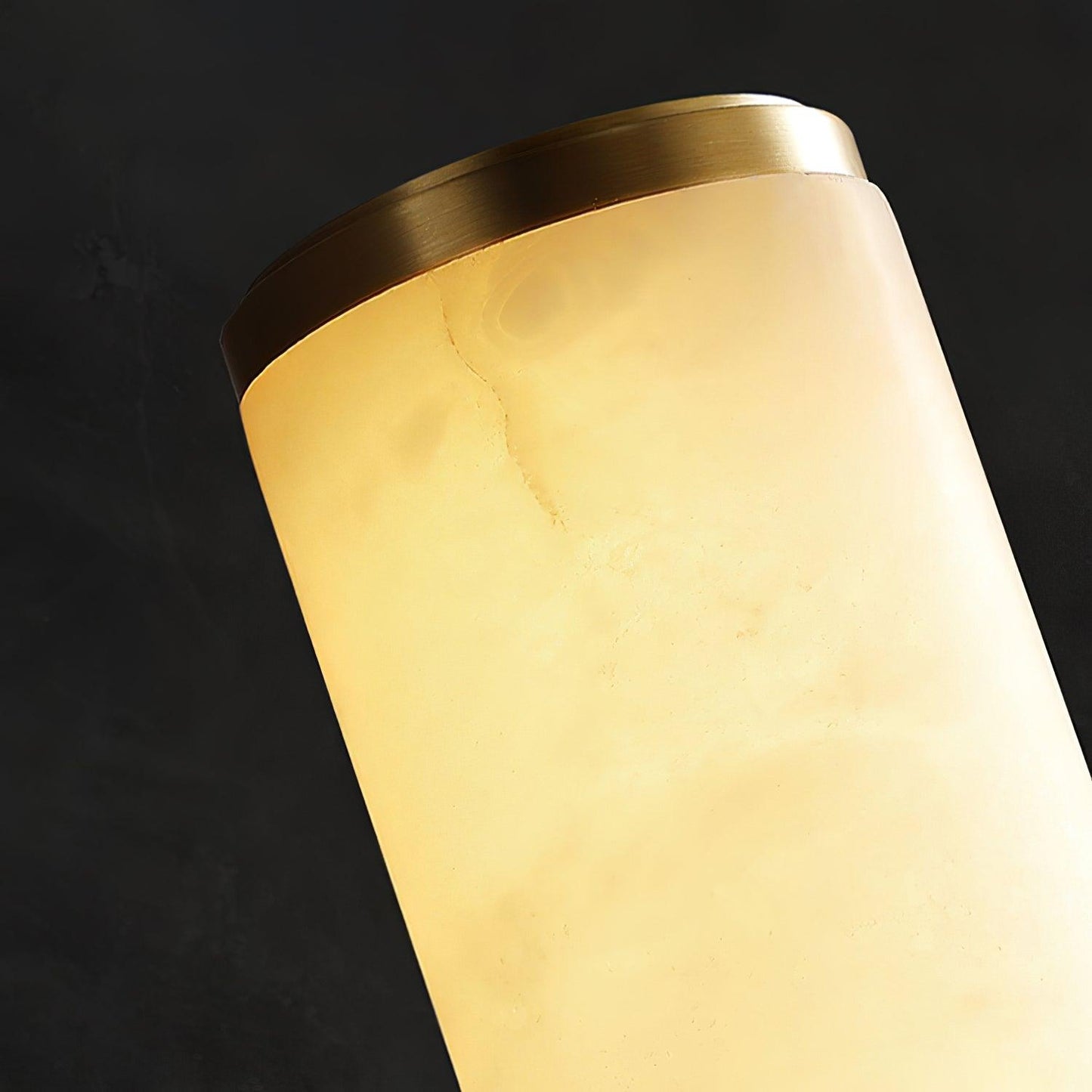 Classic White Glass LED Wall Light Fixture
