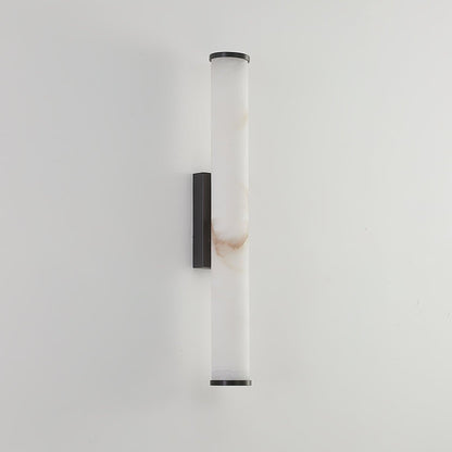 Classic White Glass LED Wall Light Fixture