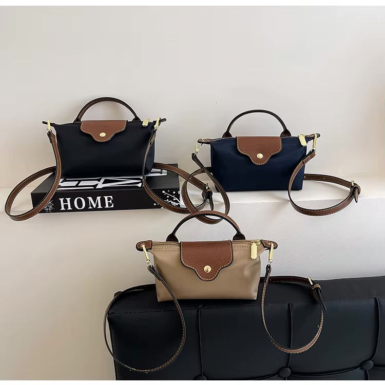 Small Classic Black Crossbody Purse for Women