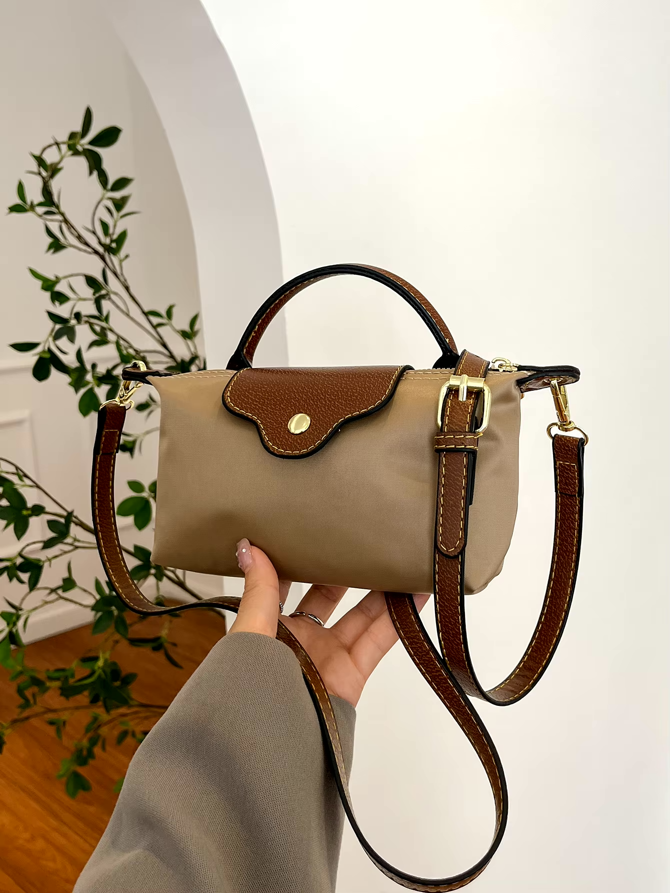 Small Classic Black Crossbody Purse for Women