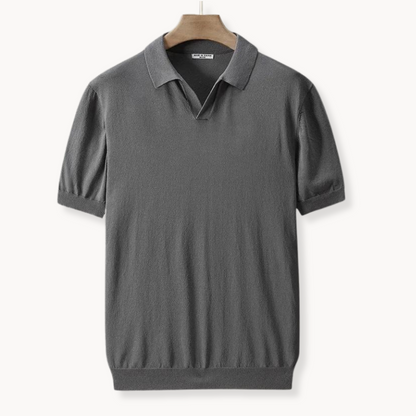 Cozy Polo Cape - Lightweight Blend Zip Cape Layer