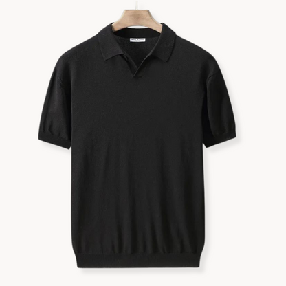Cozy Polo Cape - Lightweight Blend Zip Cape Layer