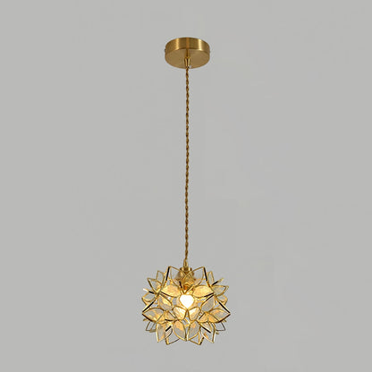 Beautiful Seashell Hanging Light Fixture