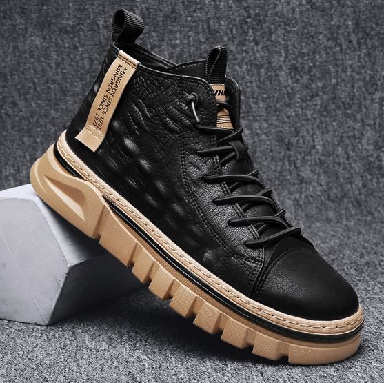 Luxury Brown Leather Ankle Boots - OutfitLondon
