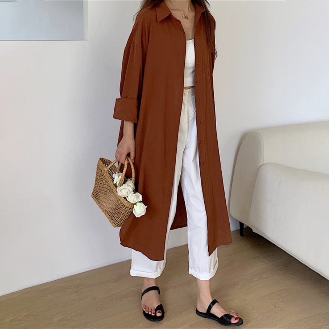 Loose Fit Casual Summer Dress for Ladies