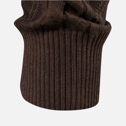 Soft Argyle Sweater with Comfort Stretch Fit