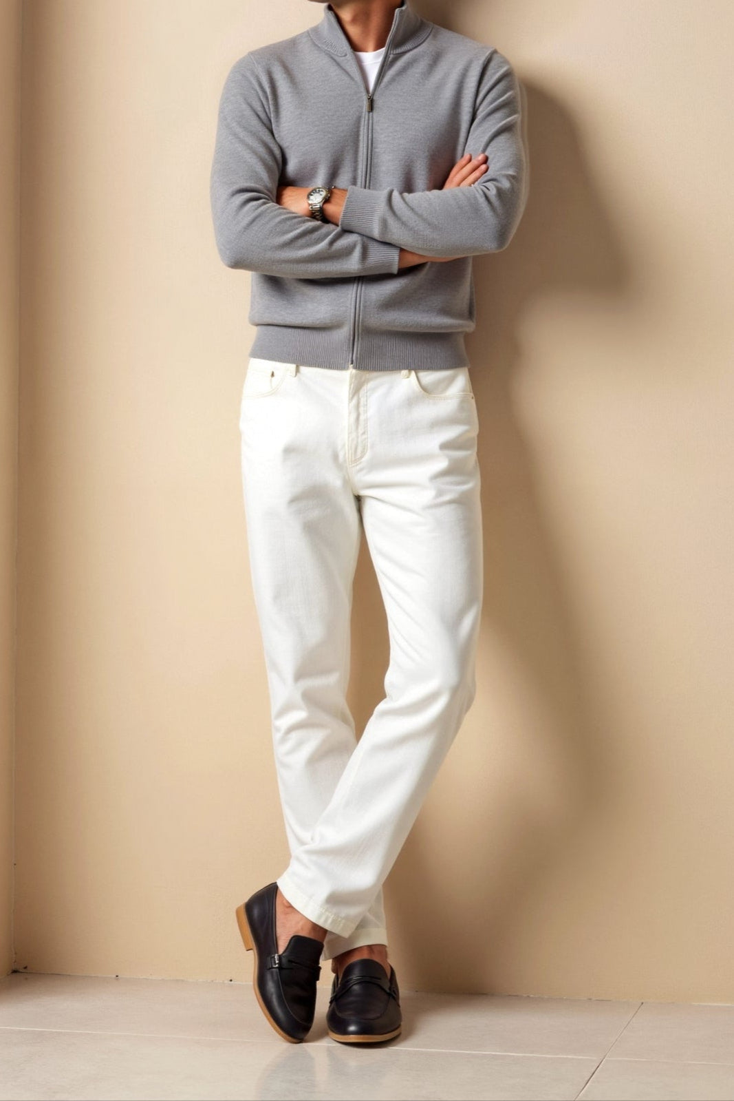 Slim Fit Soft Cardigan Sweater