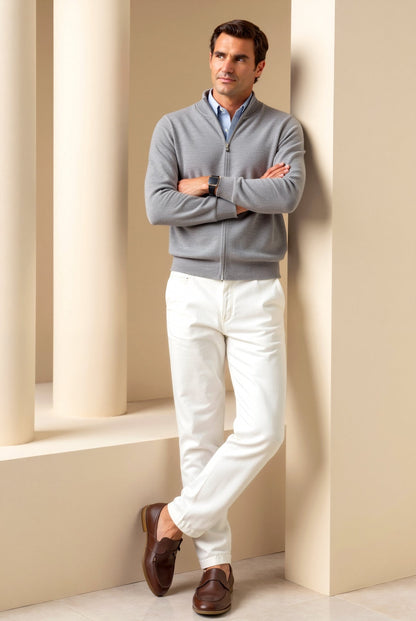 Slim Fit Soft Cardigan Sweater