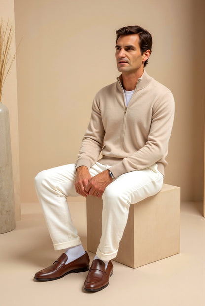 Slim Fit Soft Cardigan Sweater