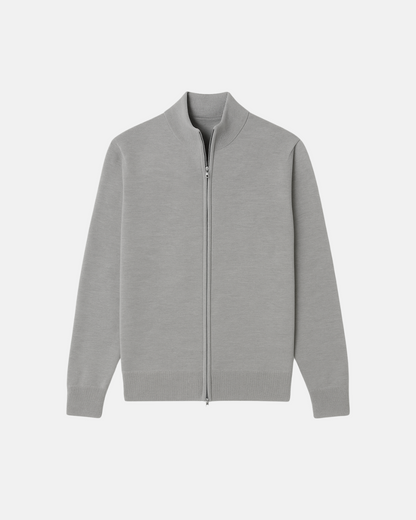Slim Fit Soft Cardigan Sweater - OutfitLondon