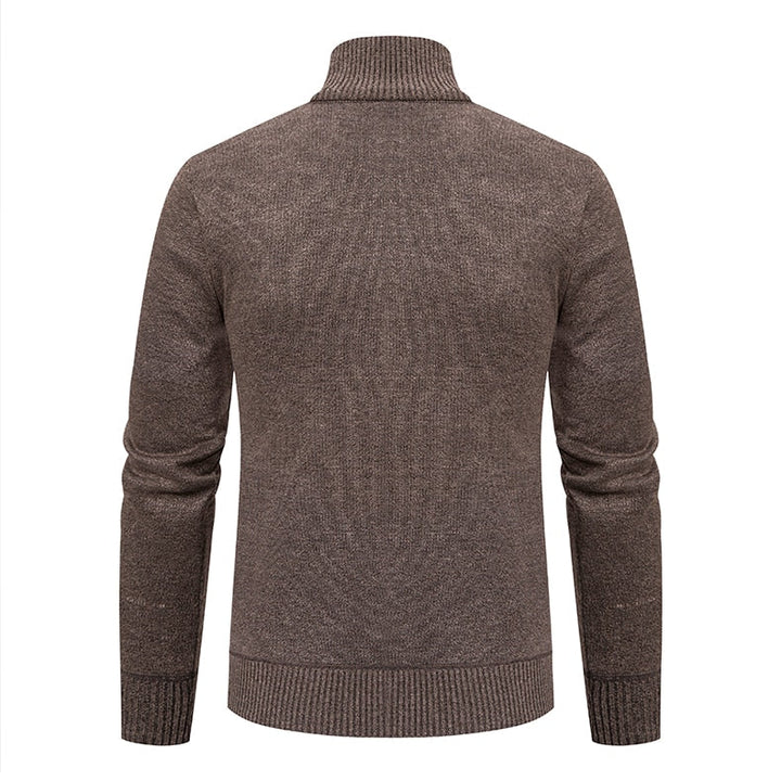 Comfortable Open Front Mid Length Cardigan