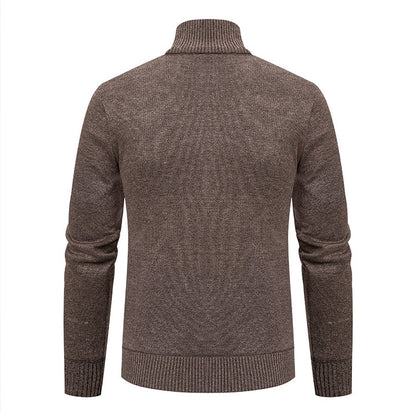 Comfortable Open Front Mid Length Cardigan
