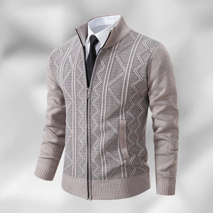 Comfortable Open Front Mid Length Cardigan