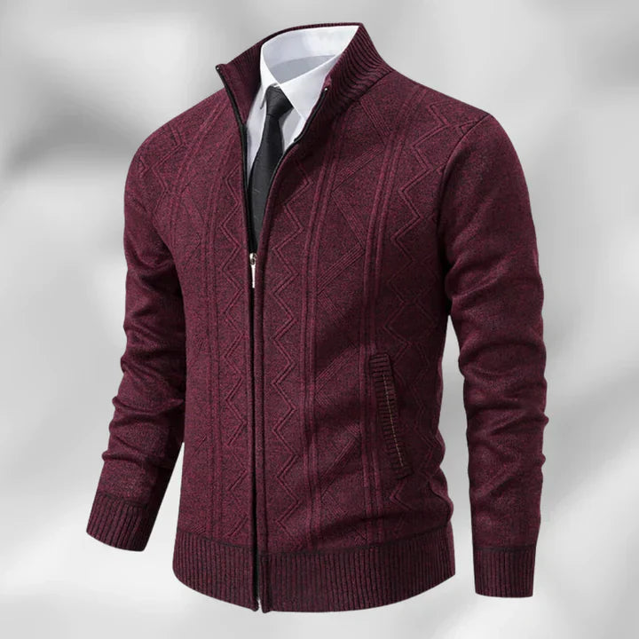 Comfortable Open Front Mid Length Cardigan