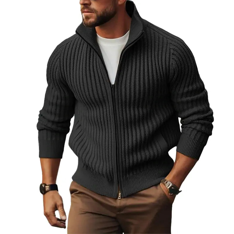 Cozy Fleece Zip Up Cardigan
