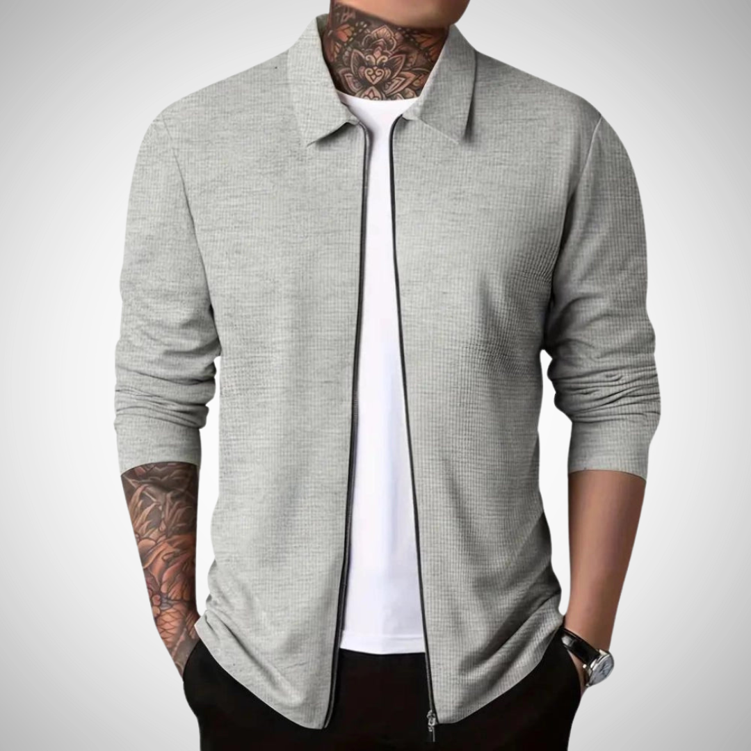 Cozy Zip Up Cardigan for Women - OutfitLondon