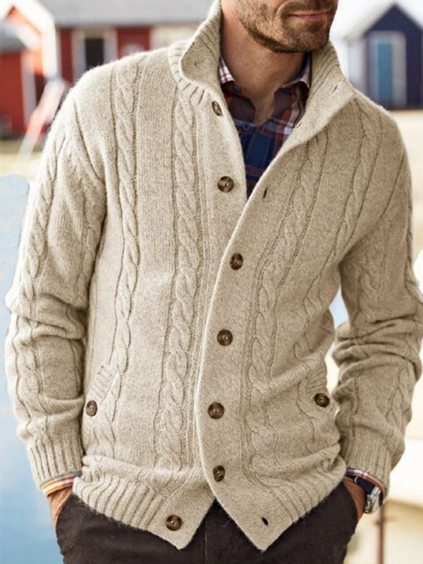 Soft Open Front V Neck Cardigan Sweater - OutfitLondon