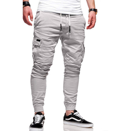Slim Fit Jogger Pants with Pockets & Storage