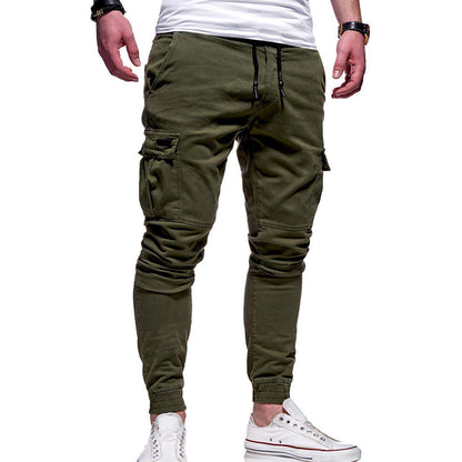 Slim Fit Jogger Pants with Pockets & Storage