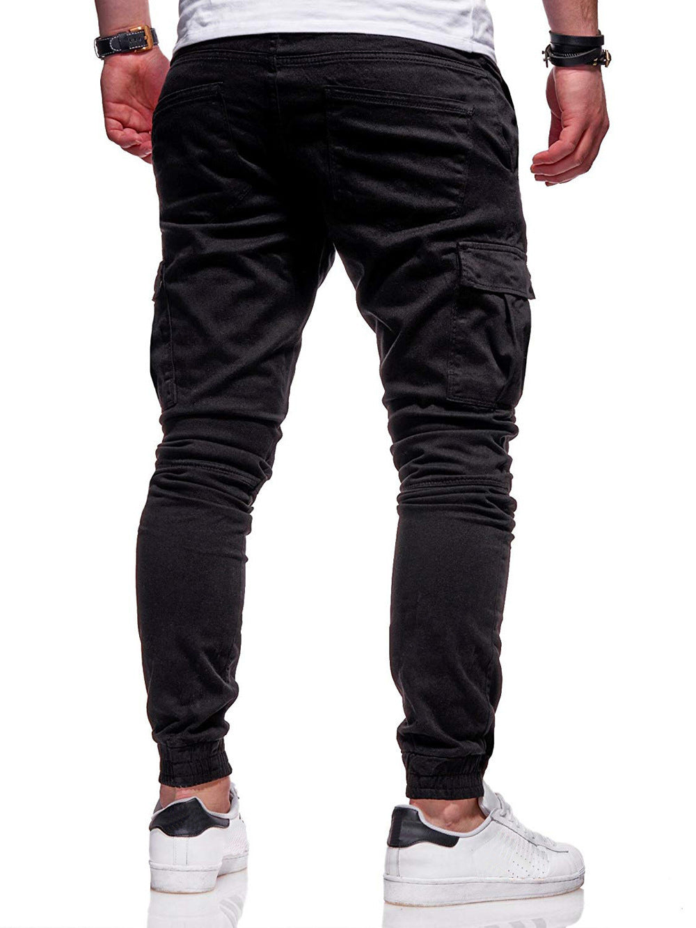 Slim Fit Jogger Pants with Pockets & Storage