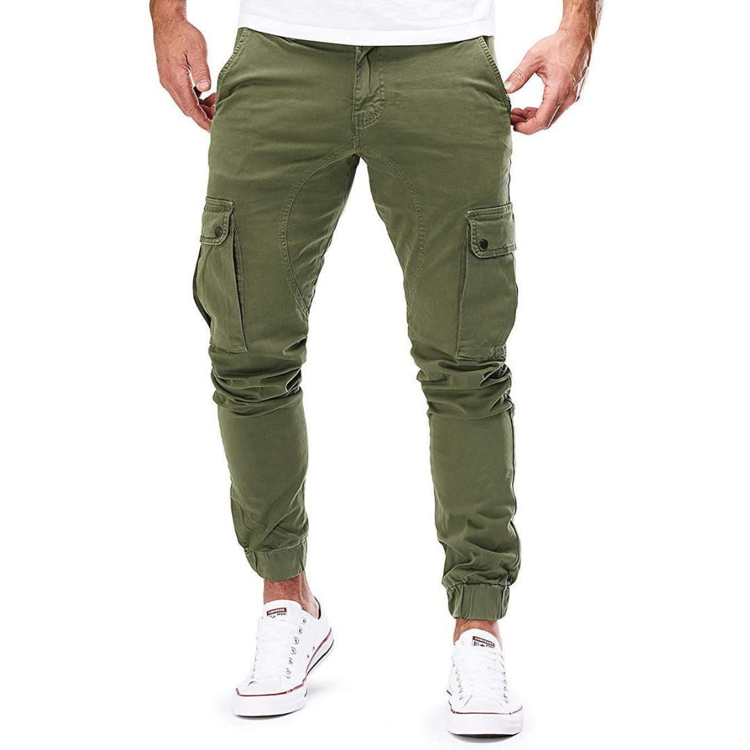 Athletic Pants - Durable Water Resistant Cargo Style - OutfitLondon