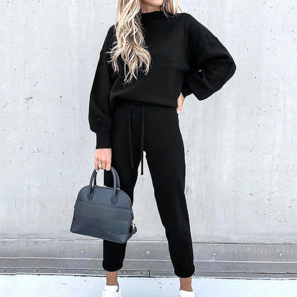 Relaxed Fit Two Piece Women's Clothing Set