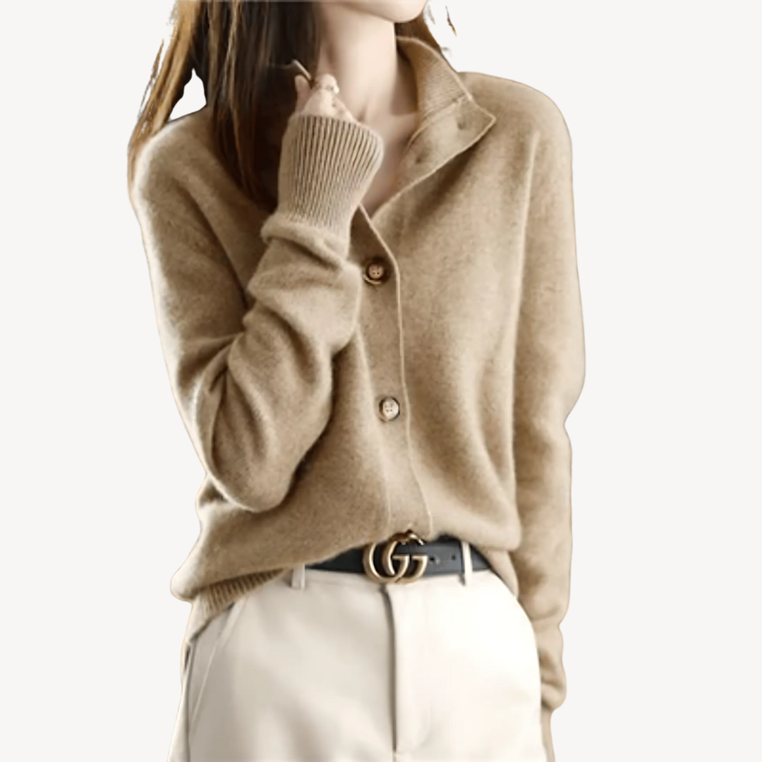 Classic Ladies Soft Knit Cardigan - OutfitLondon