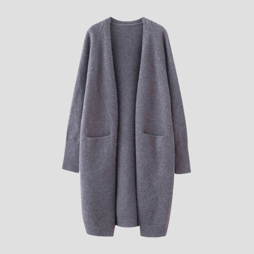 Soft Open Front Women's Cashmere Sweater