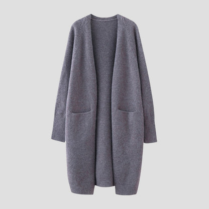 Soft Open Front Women's Cashmere Sweater