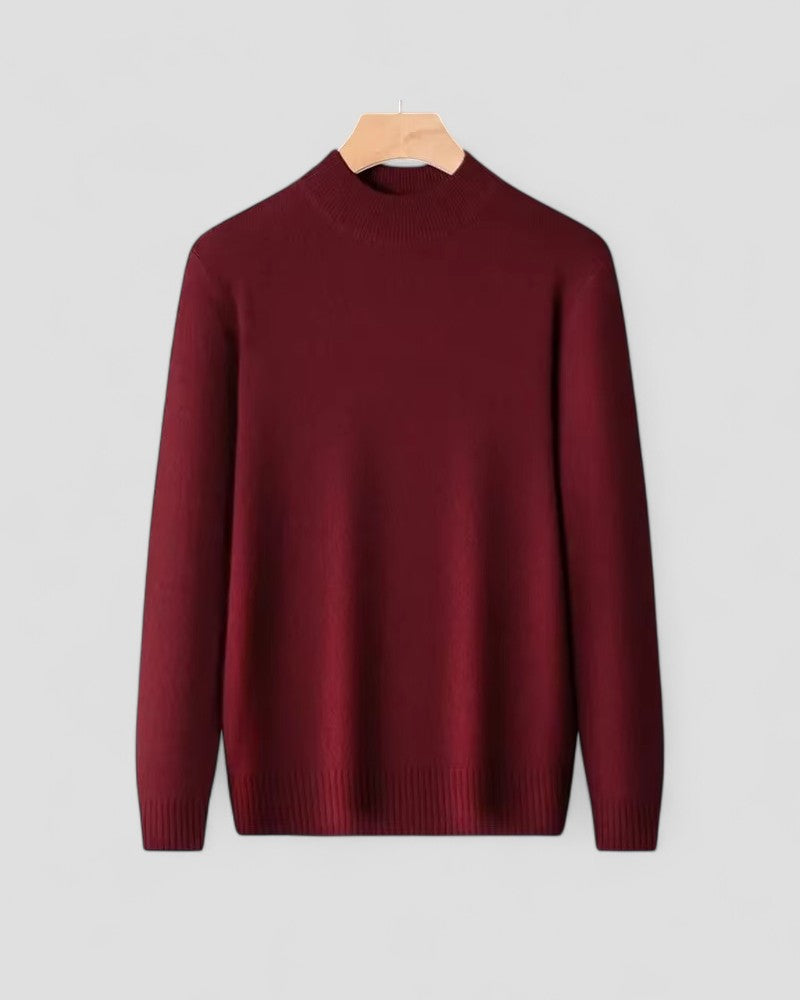 Soft Crew Neck Cashmere Sweater for Men - OutfitLondon