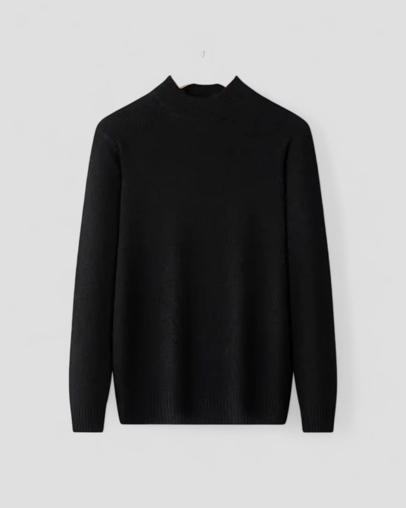 Soft Crew Neck Cashmere Sweater for Men