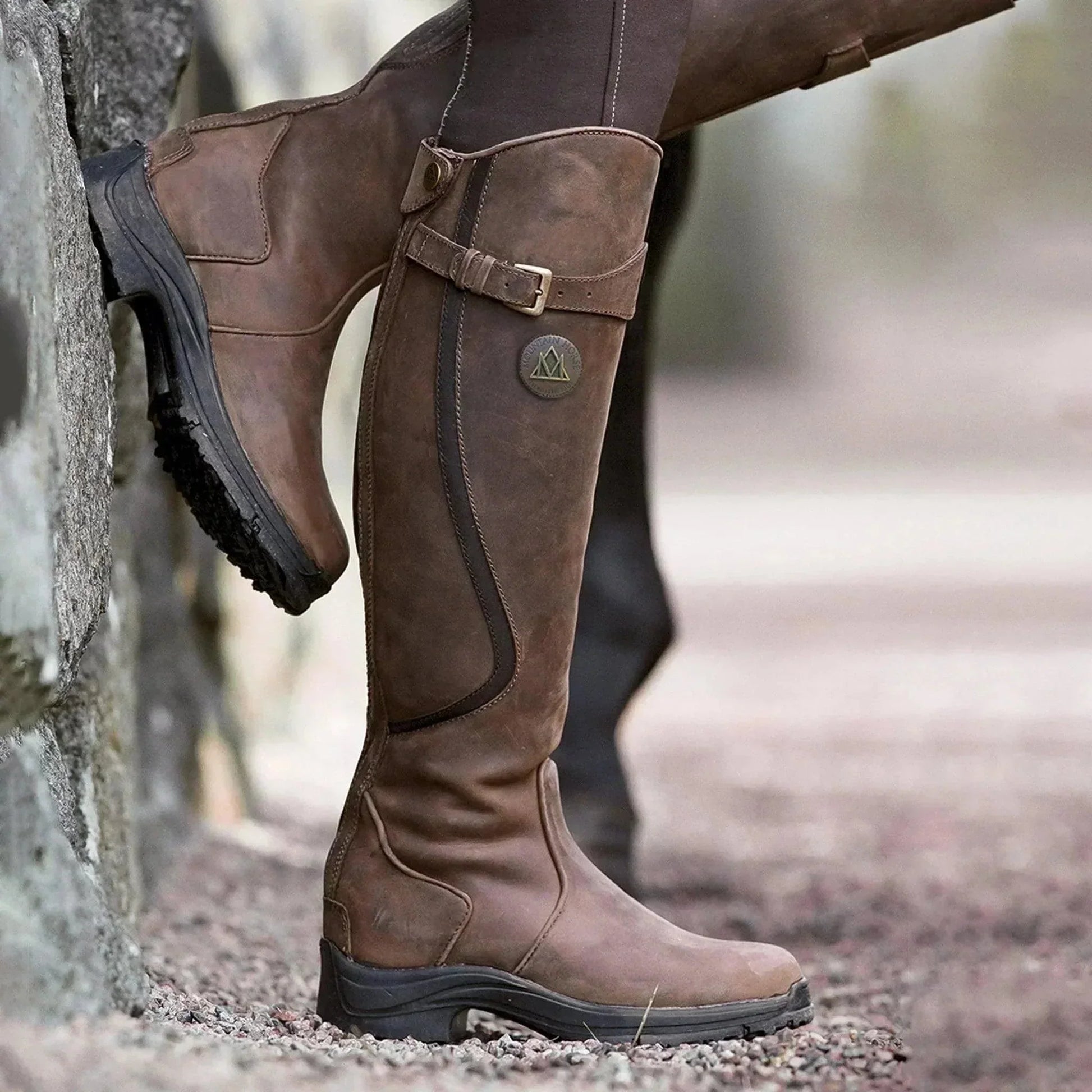 Warm Winter Snow Knee-high Boots for Women - OutfitLondon